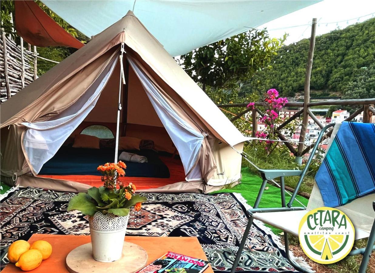 Hôtel Cetara Camping Amalfitan Coast Extérieur photo